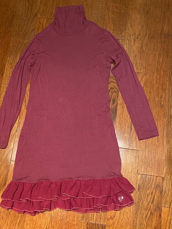 Viaelisa Dresses & Skirts - Viaelisa (brand from Tuscany, Italy) Pink Turtleneck Dress Women, Size XS